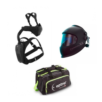 Pack SWISS AIR + cagoule Panoramax clt noir