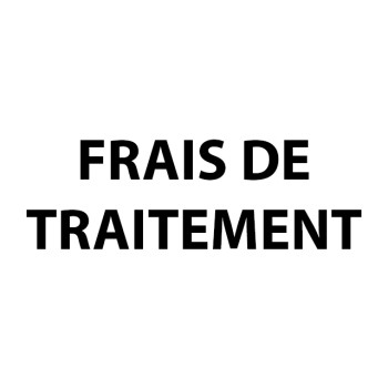 Frais de traitement