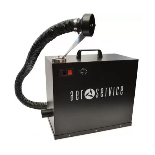 AERSERVICE - AER201 | Purificateur d'air portable avec réglage de débit pour fumées de soudure