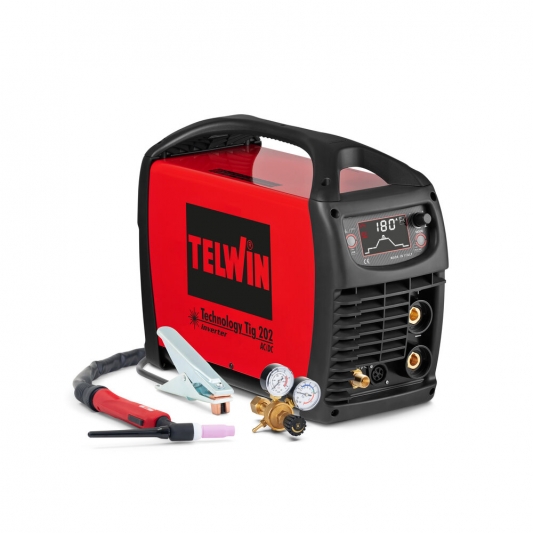 TELWIN - TIG AC/DC HF Technology 202 | Poste à souder avec accessoires