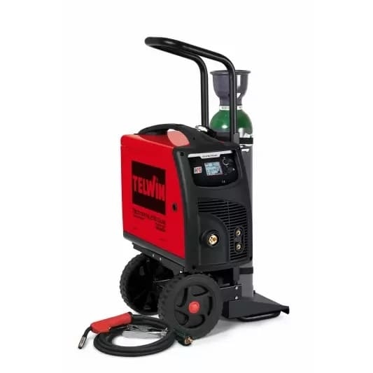 TELWIN -Pack Poste à souder MIG MAG TECHNOMIG 260 DUAL Synergic + chariot -bout TELWIN -Pack Poste à souder MIG MAG TECHNOMIG 260 DUAL Synergic + chariot -bout