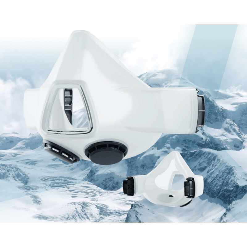 OPTREL - SWISS AIR | Demi masque EN SILICONE