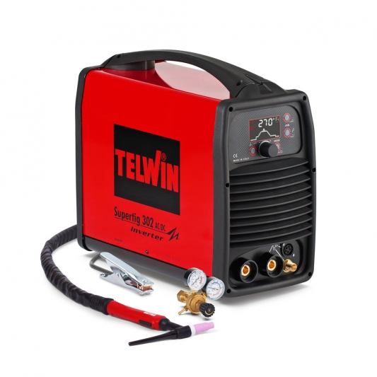 TELWIN - Supertig 302 AC/DC | Poste TIG avec assessoires