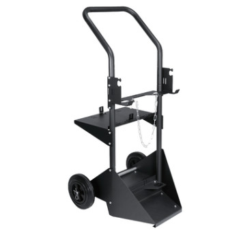 Chariot pour poste à  souder ou TIG + bouteille de gaz jusqu'à  4 m3