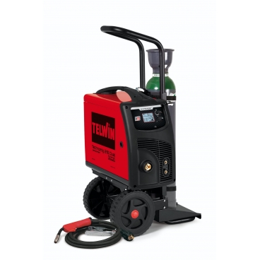 PACK : Poste à souder Telwin Technomig 215 + Chariot + Détendeur + Gaz