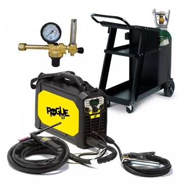 PACK : Poste à souder ROGUE ESAB ET201i Pro CE + Détendeur + Gaz + Chariot