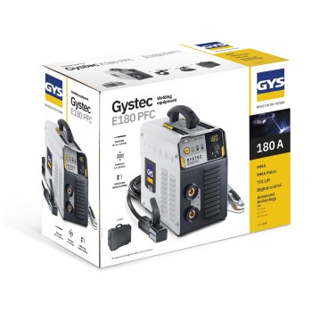 Poste à souder GYSTEC E180 PFC avec valise