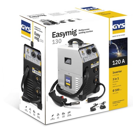Poste multi-procédés  GYS EASYMIG 130