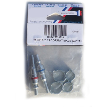 1/2 RARCOMATIC MALE OXY/ACETYLENE/GPL