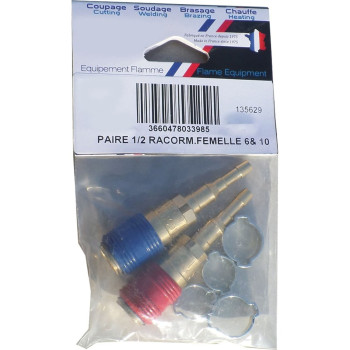 1/2 RARCOMATIC femelle OXY/ACETYLENE/GPL