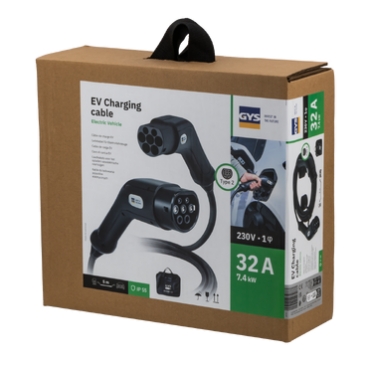 CABLE CHARGE EV T2/T2 5M - 32A1PH