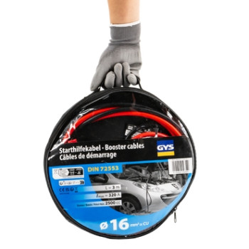 CABLES DEMARRAGE 320A - 16MM2 - 3M