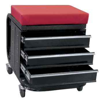 TABOURET ATELIER 3 TIROIRS
