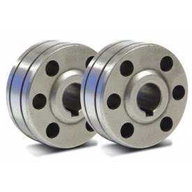 2 Galets type B pour fil fourré1.2/1.6 mm soudure MIG poste GYS