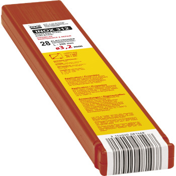 Pack de 28 électrodes INOX 312R  Ø 3,2 mm GYS