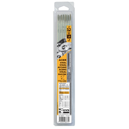Pack de 7 électrodes basiques L350 - Ø 3,2 mm GYS