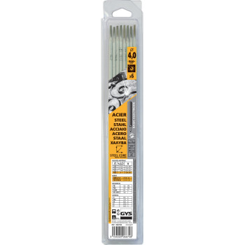 Pack de 6 électrodes basiques L350 - Ø 4 mm GYS