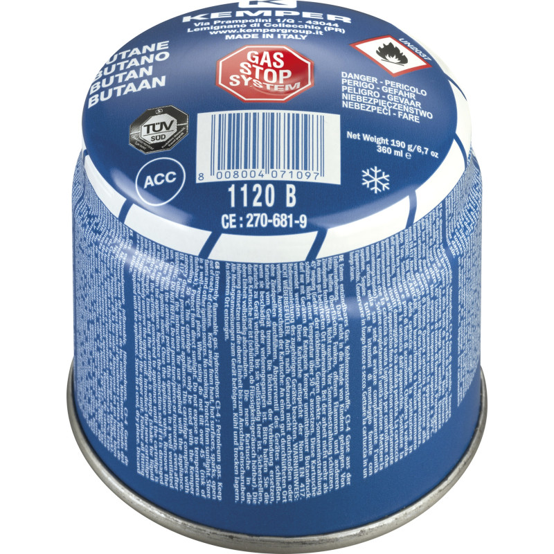 Cartouche de gaz perçable butane/propane - 360 ml