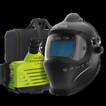 Package sphere X quattro pure air (e3000X) masque de soudure PAPR