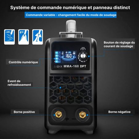 PACK PROMO Poste à souder MMA 160A