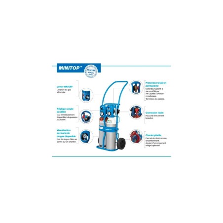Air Liquide l poste MINITOP oxy-acé + chalumeau