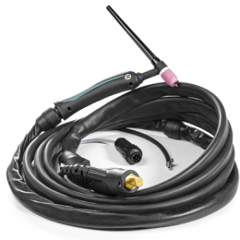 Torche Gys à lamelle L.4m pour soudure TIG SR26 connectique Amphenol 7 points Ø 35/50