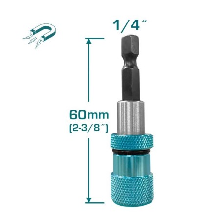 Porte-embouts magnétique  TAC464601 | 60 mm