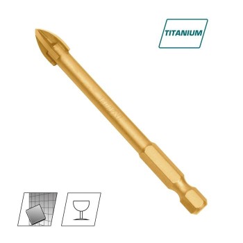 Mèche pour le mur porcelaine  TACG2 | 5 x 74 mm