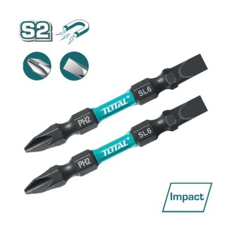Embouts - PH2 / SL6  TACIM72HL665 | 65 mm