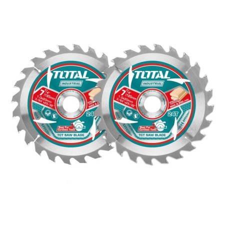 Jeu de 2 lames de scie ultra fines  TAC2331 | Ø185 mm