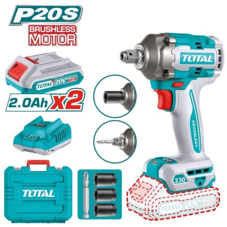 Clé d'impact 1/2'' brushless à batterie  TIWLI20236E | 20 V