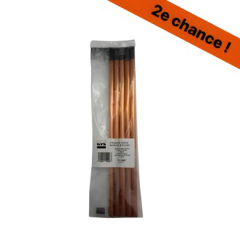 5 électrodes carbone chauffe tole GYS