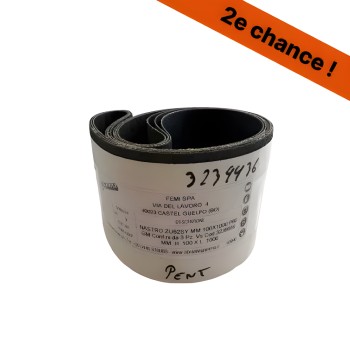Bande de tanque 100x1000 mm grain 60