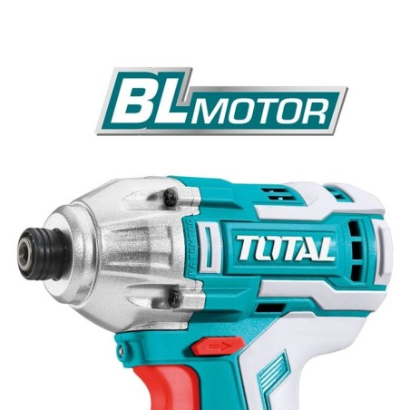 Perceuse visseuse à percussion 1/4'' brushless à batterie  TIRLI2002 | 20 V