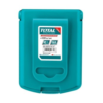 Boîte 30 embouts + porte embout  TACSD10306 | 25 mm
