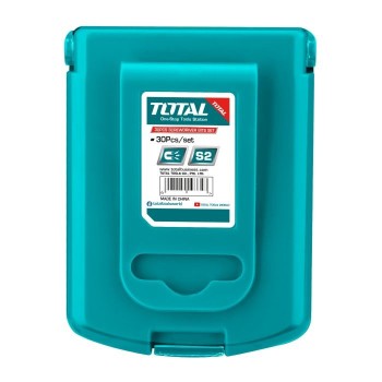 Boîte 30 embouts + porte embout  TACSD10306 | 25 mm