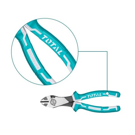 Pince coupante renforcée  THT27716 | 180 mm | Chromo-vanadium (Cr-V)