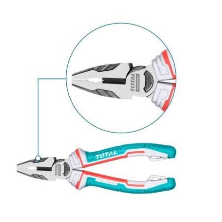 Jeu de 3 pinces renforcée  THT2K0301S | Chromo-vanadium (Cr-V)