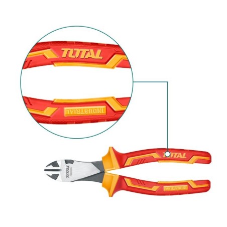 Pince coupante isolée renforcée  THTIP2571 | 180 mm | Chromo-vanadium (Cr-V)