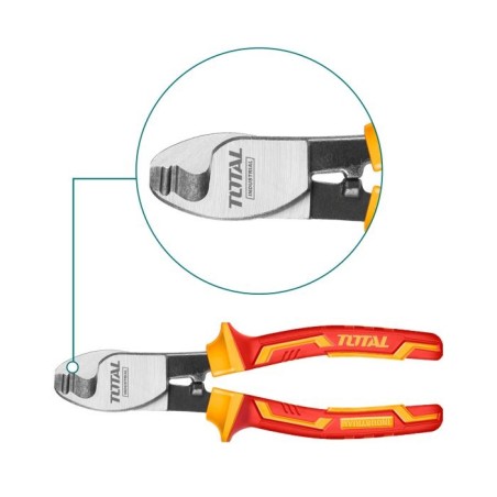 Pince isolée coupe-câbles  THTIP2761 | 160 mm | Chromo-vanadium (Cr-V)