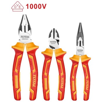 Jeu de 3 pinces isolées  THT2K0302 | Chromo-vanadium (Cr-V)