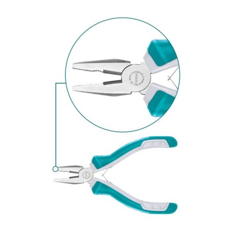 Pince mini universelle  THTMN156 | 115 mm | Chromo-vanadium (Cr-V)