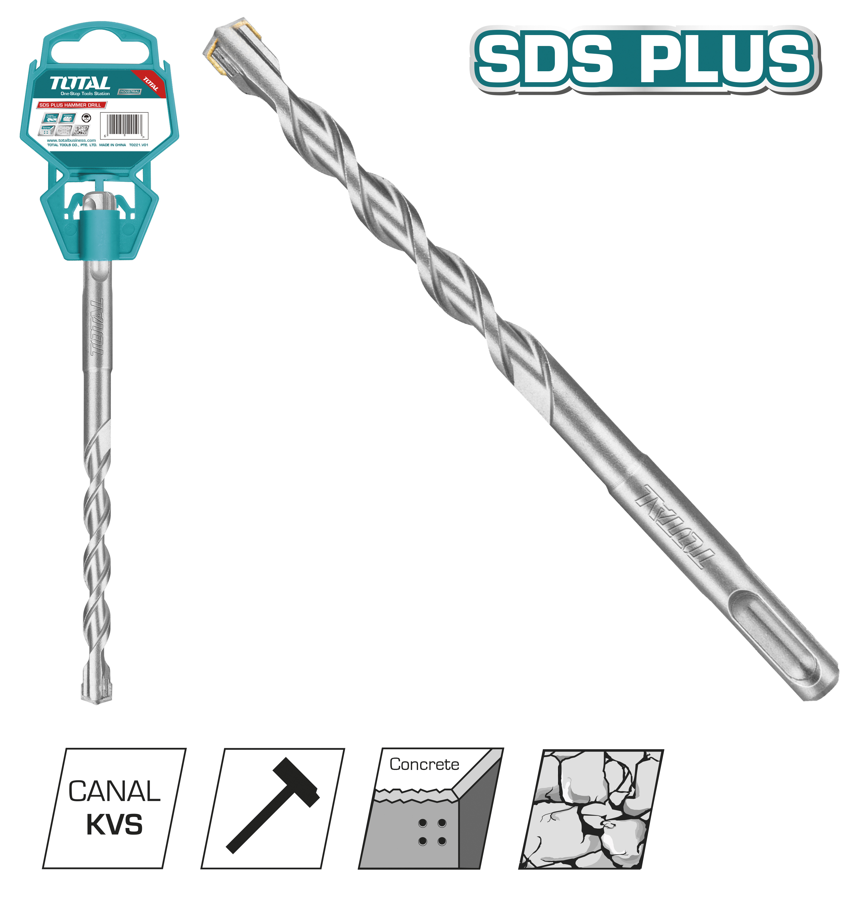 Forêt SDS plus  TAC31 | Ø14 x 310 mm | SDS Plus