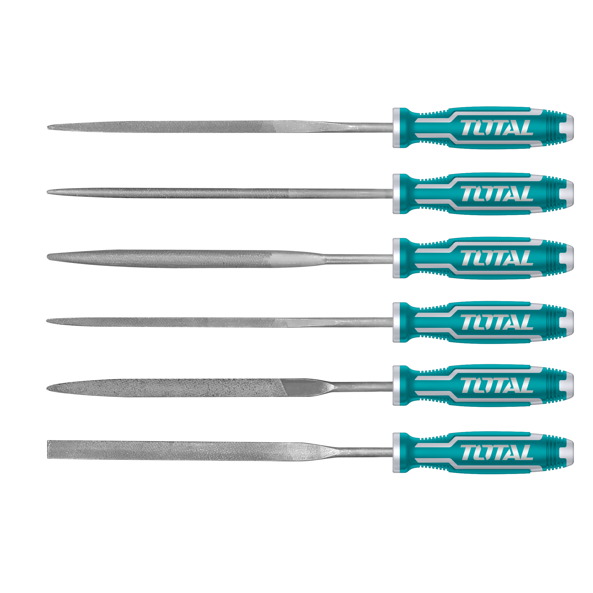 Jeu 6 limes  THT91462 | 140 mm
