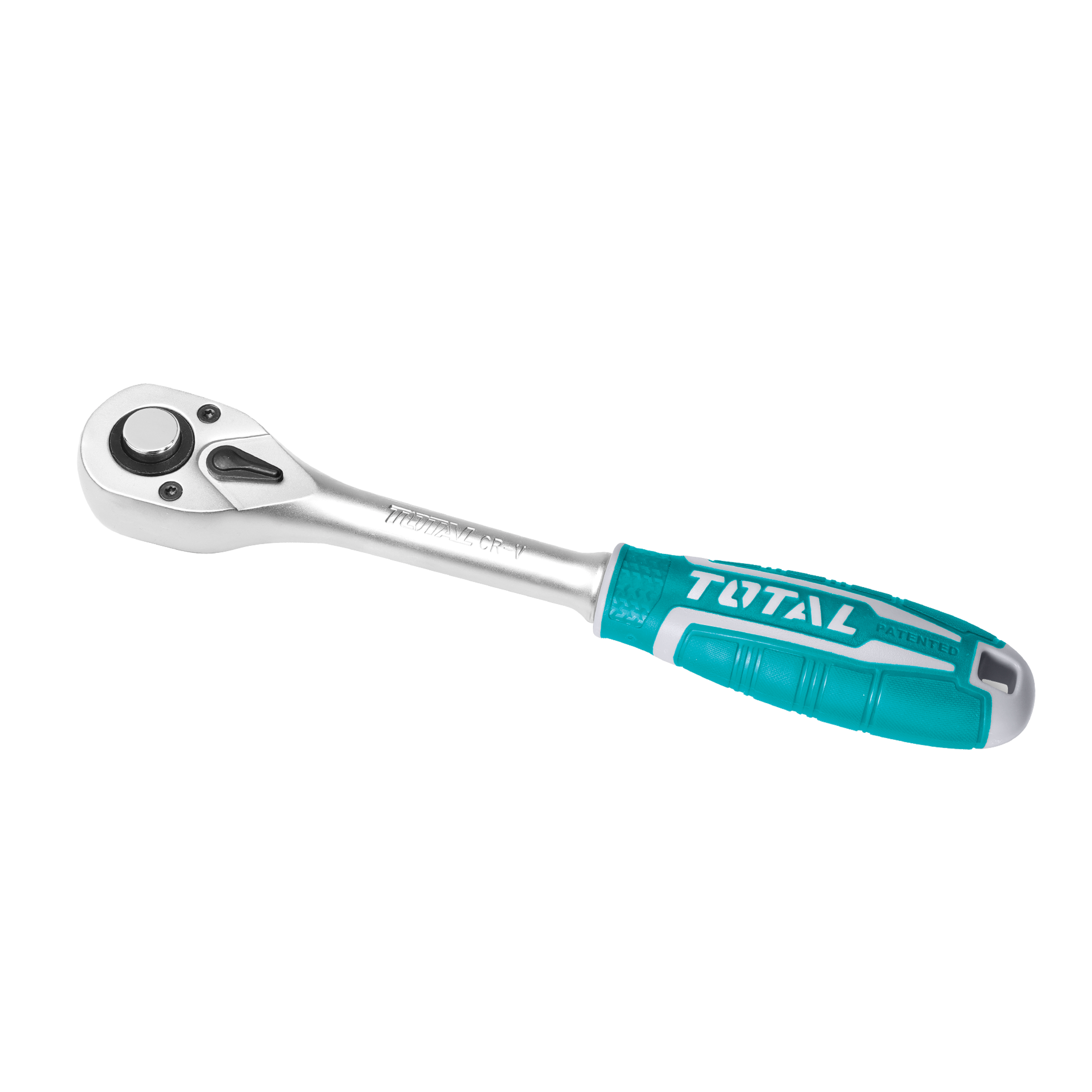 Clé cliquet réversible  THT106 | 158 mm/insertion de 1/4'' | Chromo-vanadium (Cr
