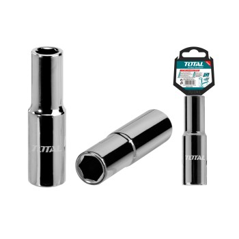 Douille hexagonale long 1/2''  THTST12L | Insertion 1/2 de 30 mm | CR-V (50BV30)