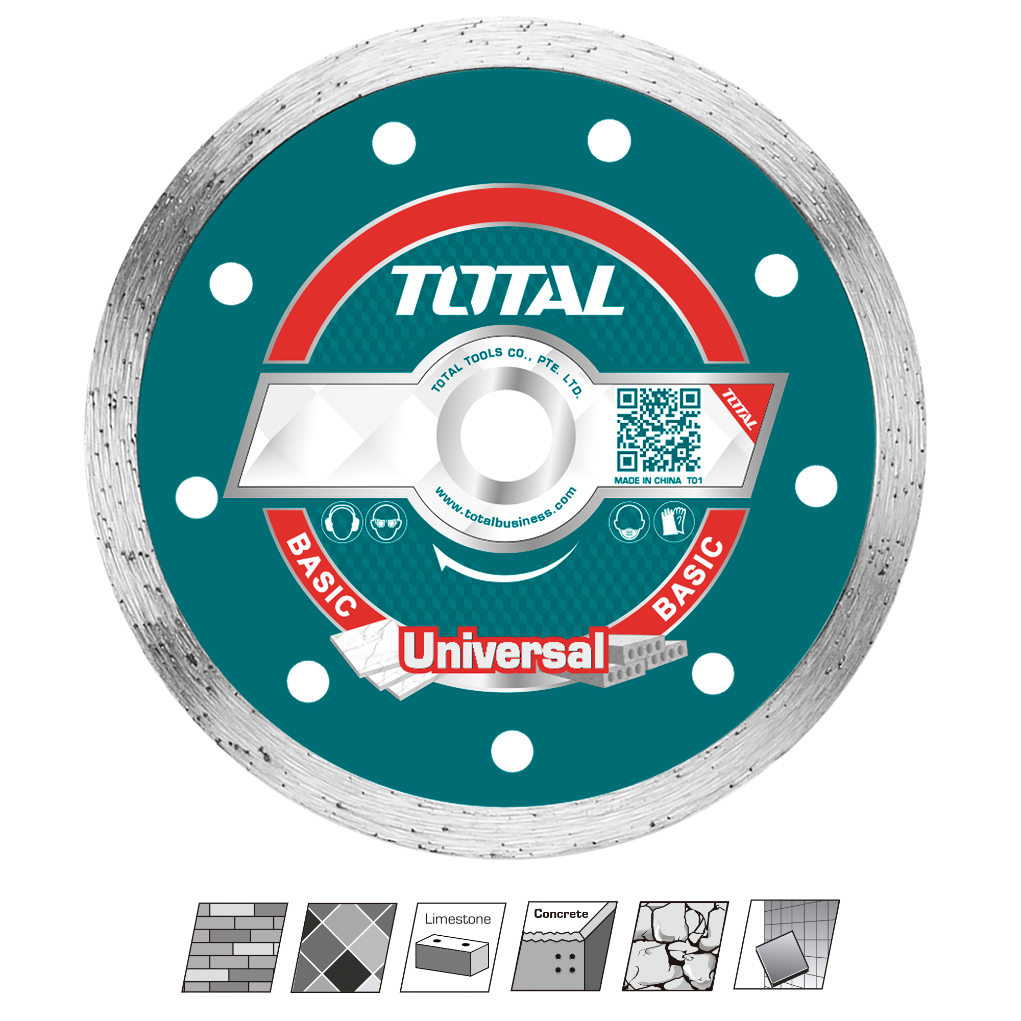 Disque diamant céramique  TAC212 | Ø230 mm | Diamant