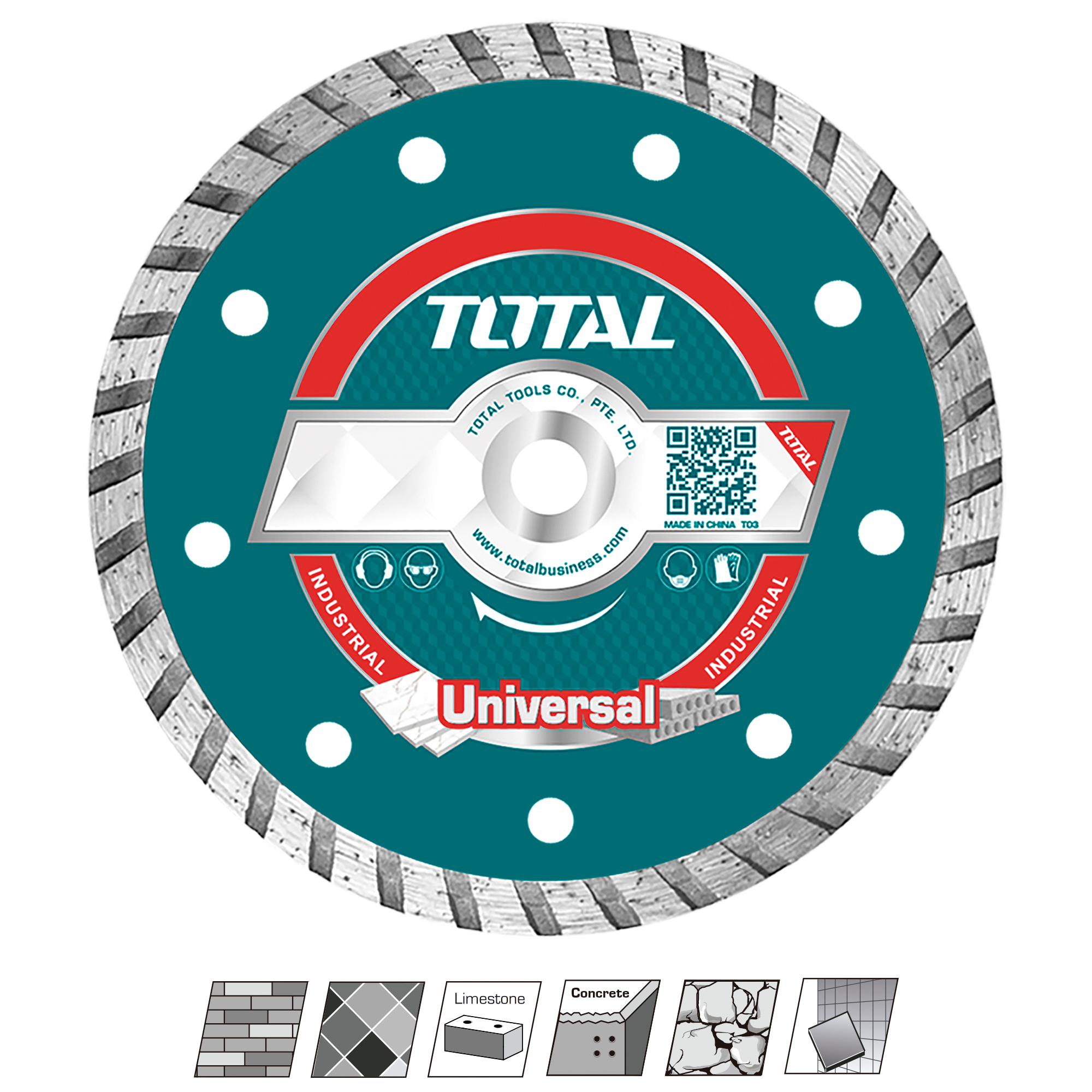 Disque diamant pour la pierre  TAC213-1 | Ø230 mm | Diamant