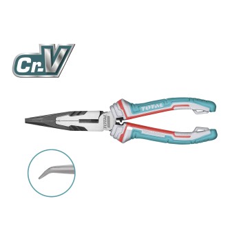 Pince coudée  THT24816S | 200 mm | Chromo-vanadium (Cr-V)