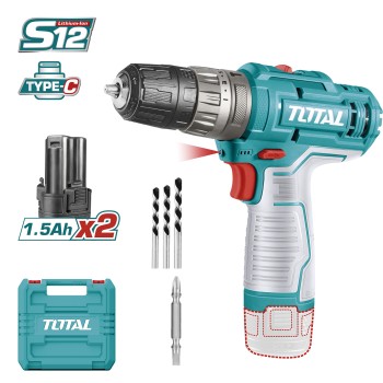 Perceuse combinée à batterie  TIDLI12202 | 12 V